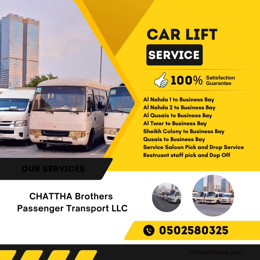 car lift dubai UAE